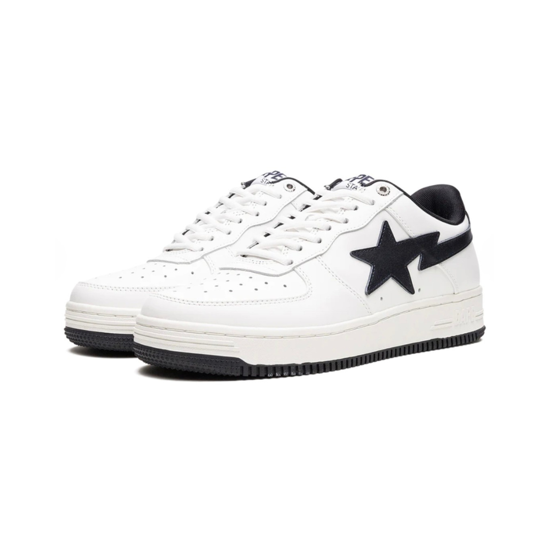 JJJJound x BAPE Bapesta White Navy